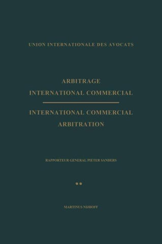 Arbitrage International Commercial / International Commercial Arbitration