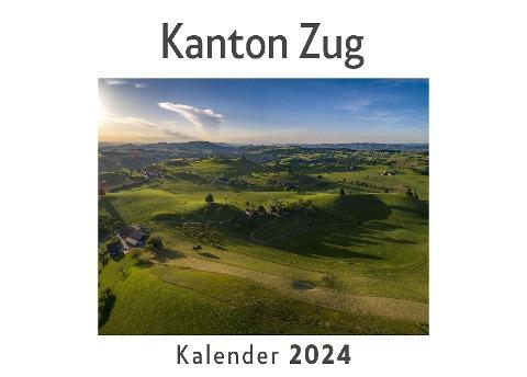 Kanton Zug (Wandkalender 2024, Kalender DIN A4 quer, Monatskalender im Querformat mit Kalendarium, Das perfekte Geschenk)