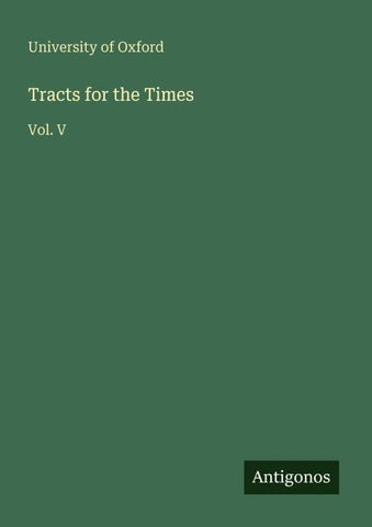 Tracts for the Times