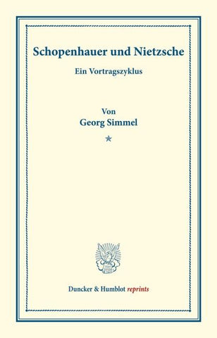 Schopenhauer und Nietzsche.