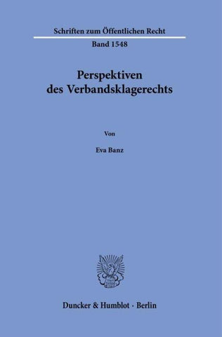 Perspektiven des Verbandsklagerechts