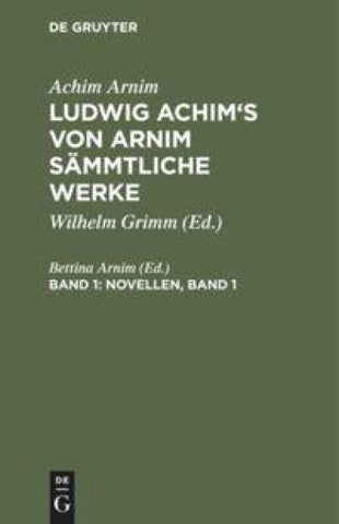 Novellen, Band 1
