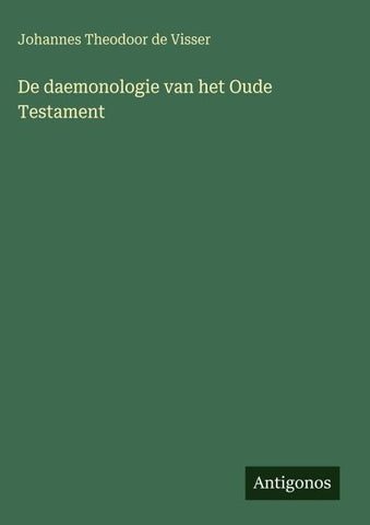 De daemonologie van het Oude Testament