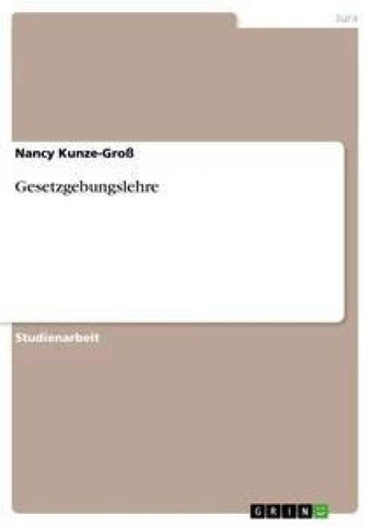 Gesetzgebungslehre