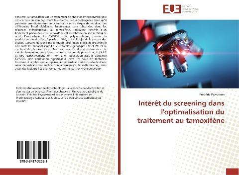 Intérêt du screening dans l'optimalisation du traitement au tamoxifène