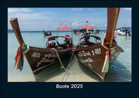 Boote 2025 Fotokalender DIN A5