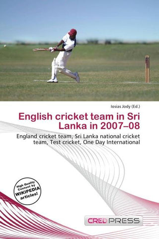 English cricket team in Sri Lanka in 2007-08