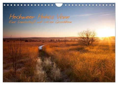 Hochmoor Hohes Venn (Wandkalender 2026 DIN A4 quer), CALVENDO Monatskalender
