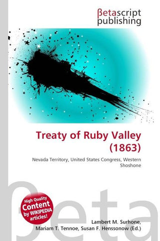 Treaty of Ruby Valley (1863)