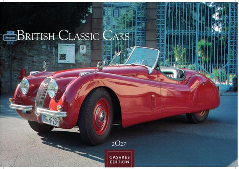 British Classic Cars Kalender 2027 – Wandkalender | Fotokalender Englische Oldtimer 35x50cm Großformat - Eleganz der Britischen Oldtimer