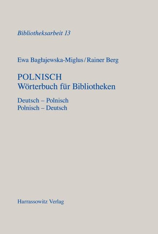 Polnisch Wörterbuch für Bibliotheken