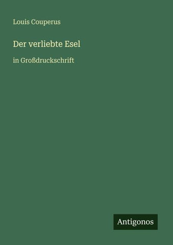 Der verliebte Esel