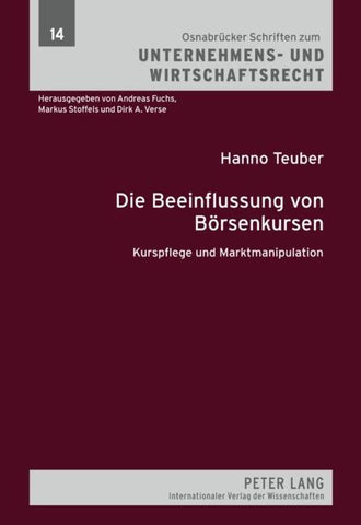 Die Beeinflussung von Boersenkursen