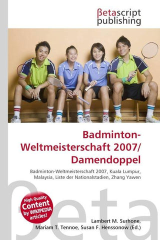 Badminton-Weltmeisterschaft 2007/Damendoppel