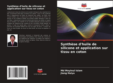 Synthèse d'huile de silicone et application sur tissu en coton
