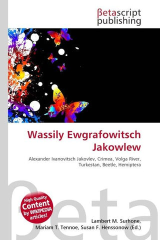 Wassily Ewgrafowitsch Jakowlew