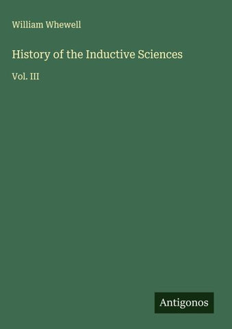 History of the Inductive Sciences