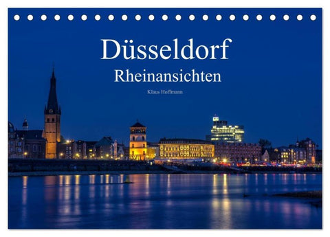 Düsseldorf - Rheinansichten (Tischkalender 2026 DIN A5 quer), CALVENDO Monatskalender