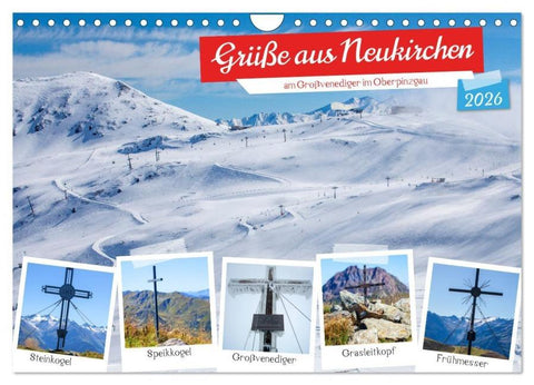 Grüße aus Neukirchen (Wandkalender 2026 DIN A4 quer), CALVENDO Monatskalender