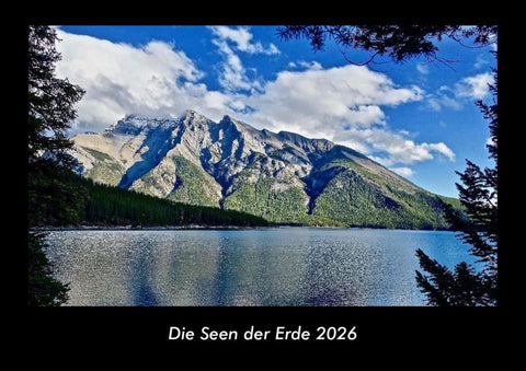 Die Seen der Erde 2026 Fotokalender DIN A3