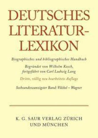Deutsches Literatur-Lexikon / Völckel - Wagner