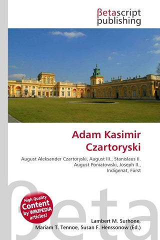 Adam Kasimir Czartoryski