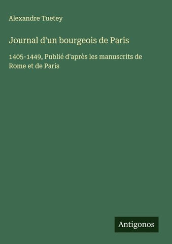 Journal d'un bourgeois de Paris