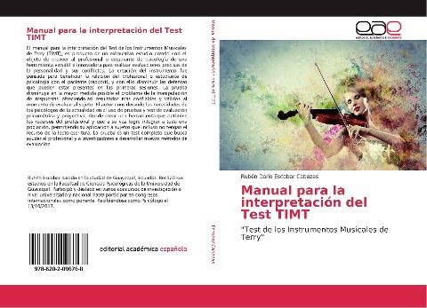 Manual para la interpretación del Test TIMT