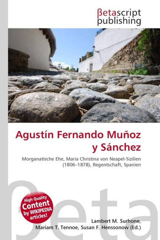 Agustín Fernando Muñoz y Sánchez