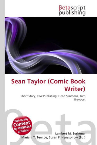 Sean Taylor (Comic Book Writer)