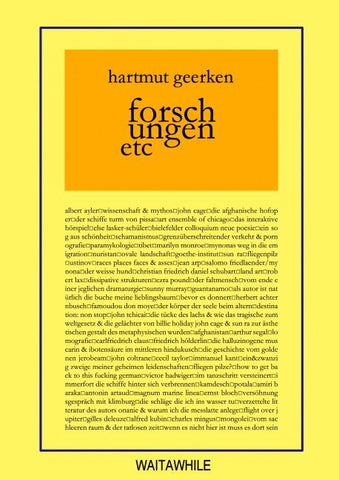 forschungen etc