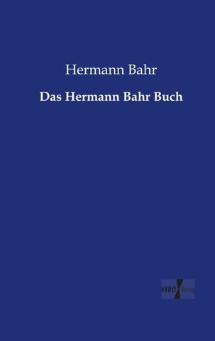 Das Hermann Bahr Buch