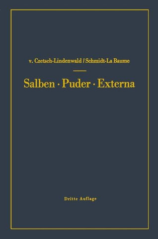 Salben · Puder · Externa