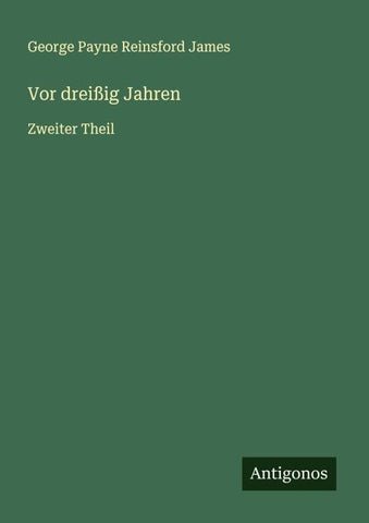 Vor dreißig Jahren