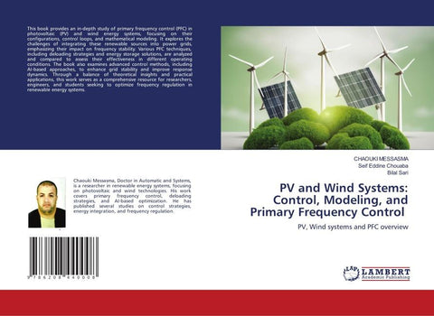 PV and Wind Systems: Control, Modeling, and Primary Frequency Control