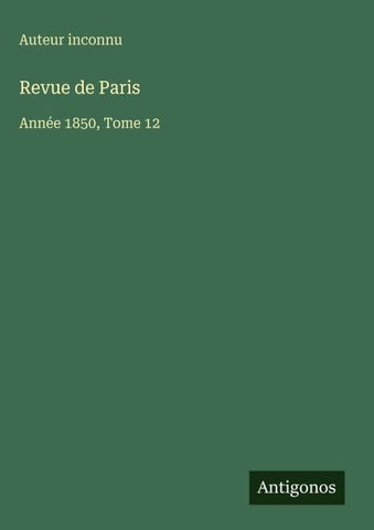Revue de Paris