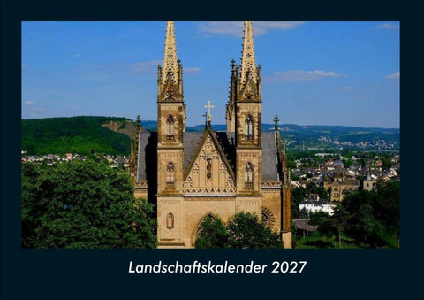 Landschaftskalender 2027 Fotokalender DIN A4