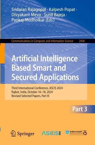 Artificial Intelligence Based Smart and Secured Applications