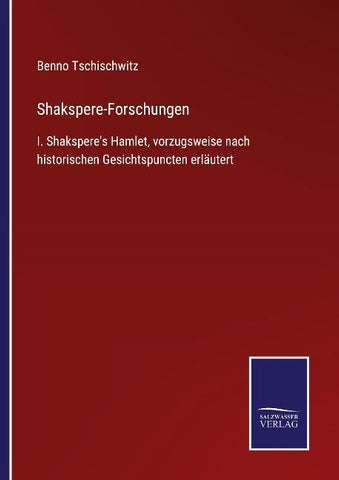Shakspere-Forschungen