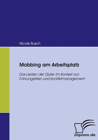 Mobbing am Arbeitsplatz