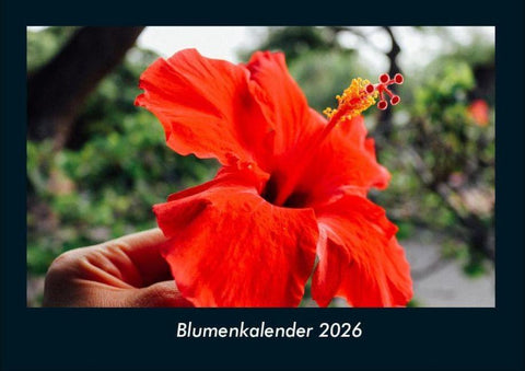 Blumenkalender 2026 Fotokalender DIN A4