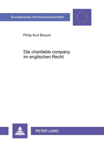 Die 'charitable company' im englischen Recht