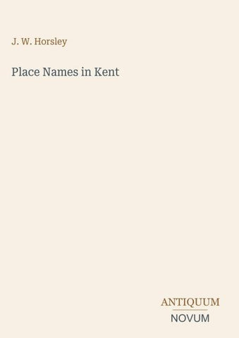 Place Names in Kent