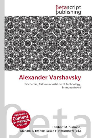 Alexander Varshavsky