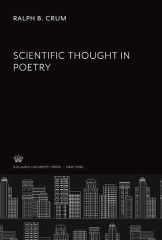 Scientific Thought in Poetry