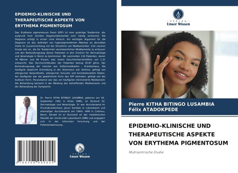 EPIDEMIO-KLINISCHE UND THERAPEUTISCHE ASPEKTE VON ERYTHEMA PIGMENTOSUM