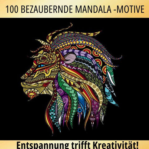 100 bezaubernde Mandala Motive für Erwachsene