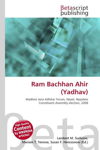 Ram Bachhan Ahir (Yadhav)