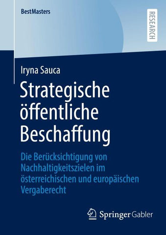 Strategische öffentliche Beschaffung