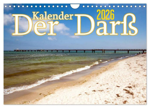Der Darß Kalender CH-Version (Wandkalender 2026 DIN A4 quer), CALVENDO Monatskalender